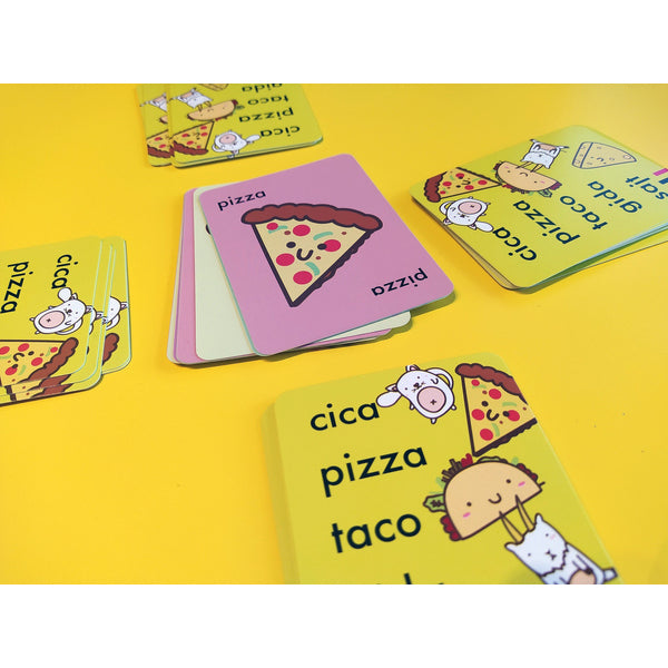Cica, pizza, taco, gida, sajt