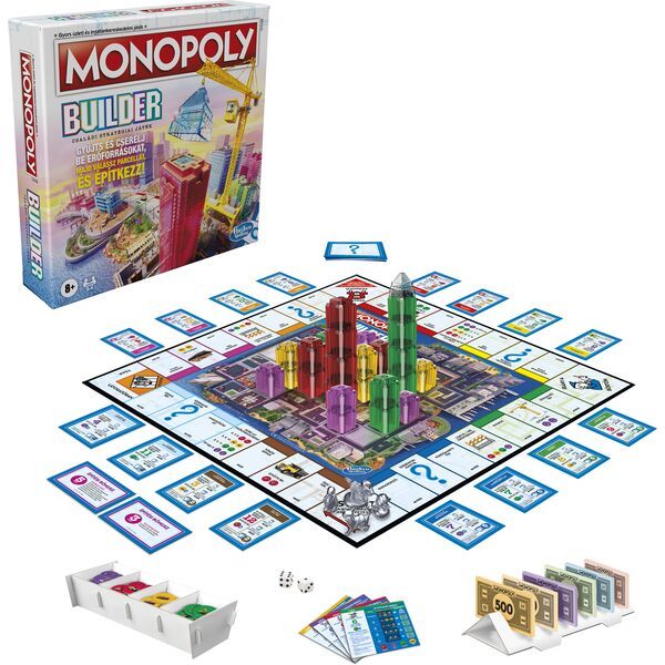 Monopoly Builder társasjáték