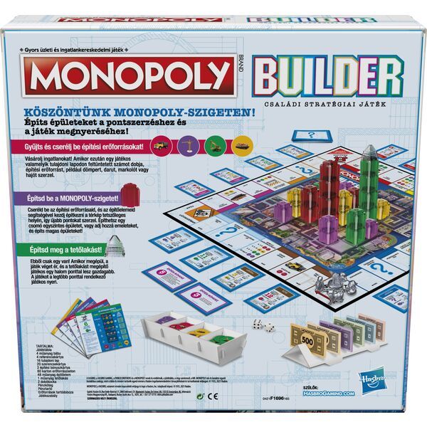Monopoly Builder társasjáték