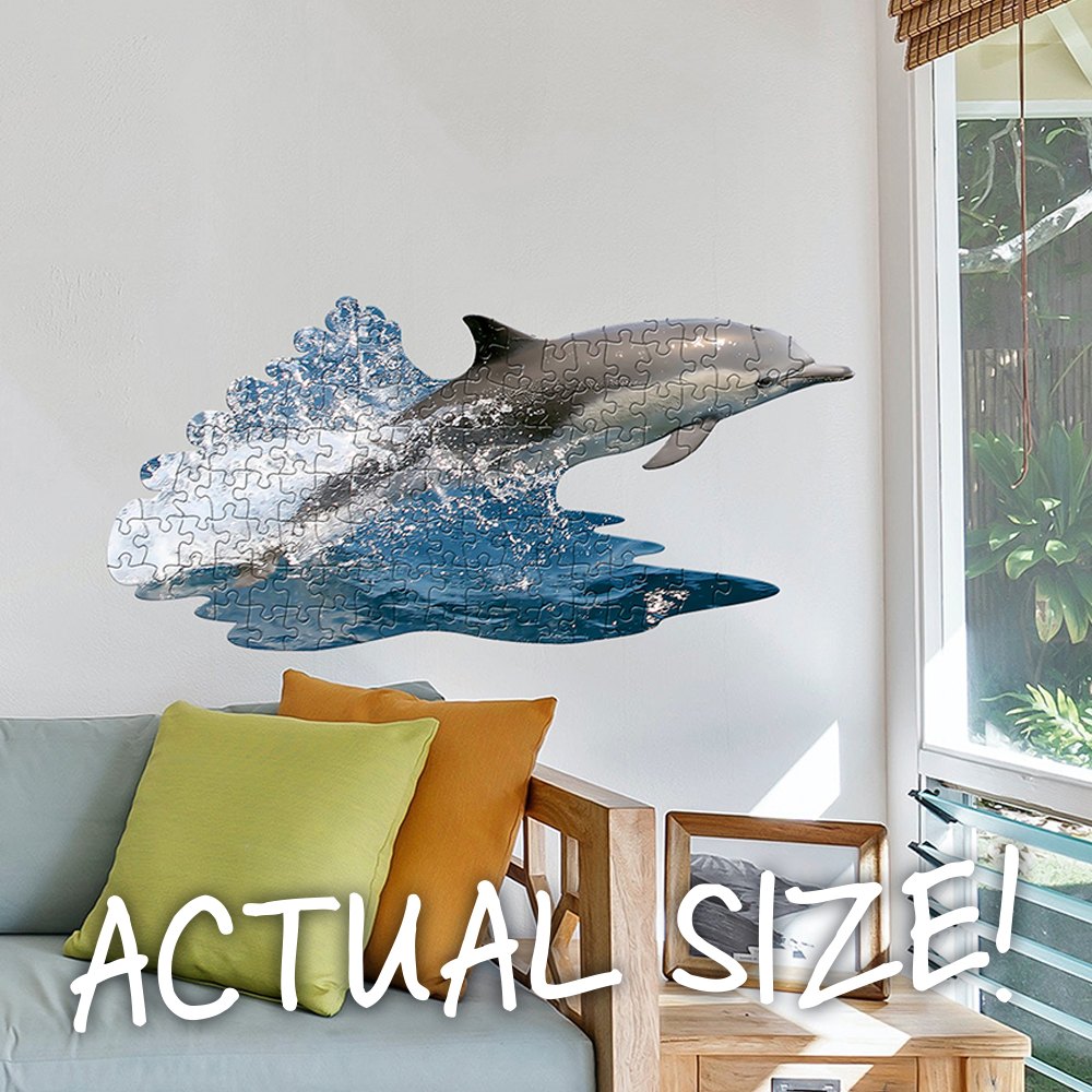 puzzle delfin