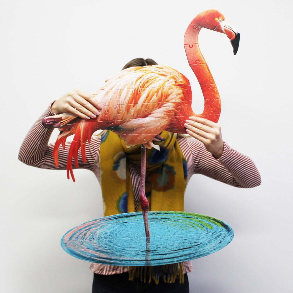 WOW Puzzle 100 db - Flamingó