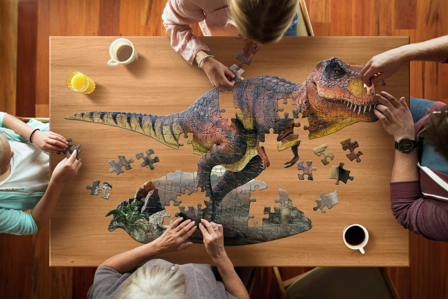puzzle t-rex