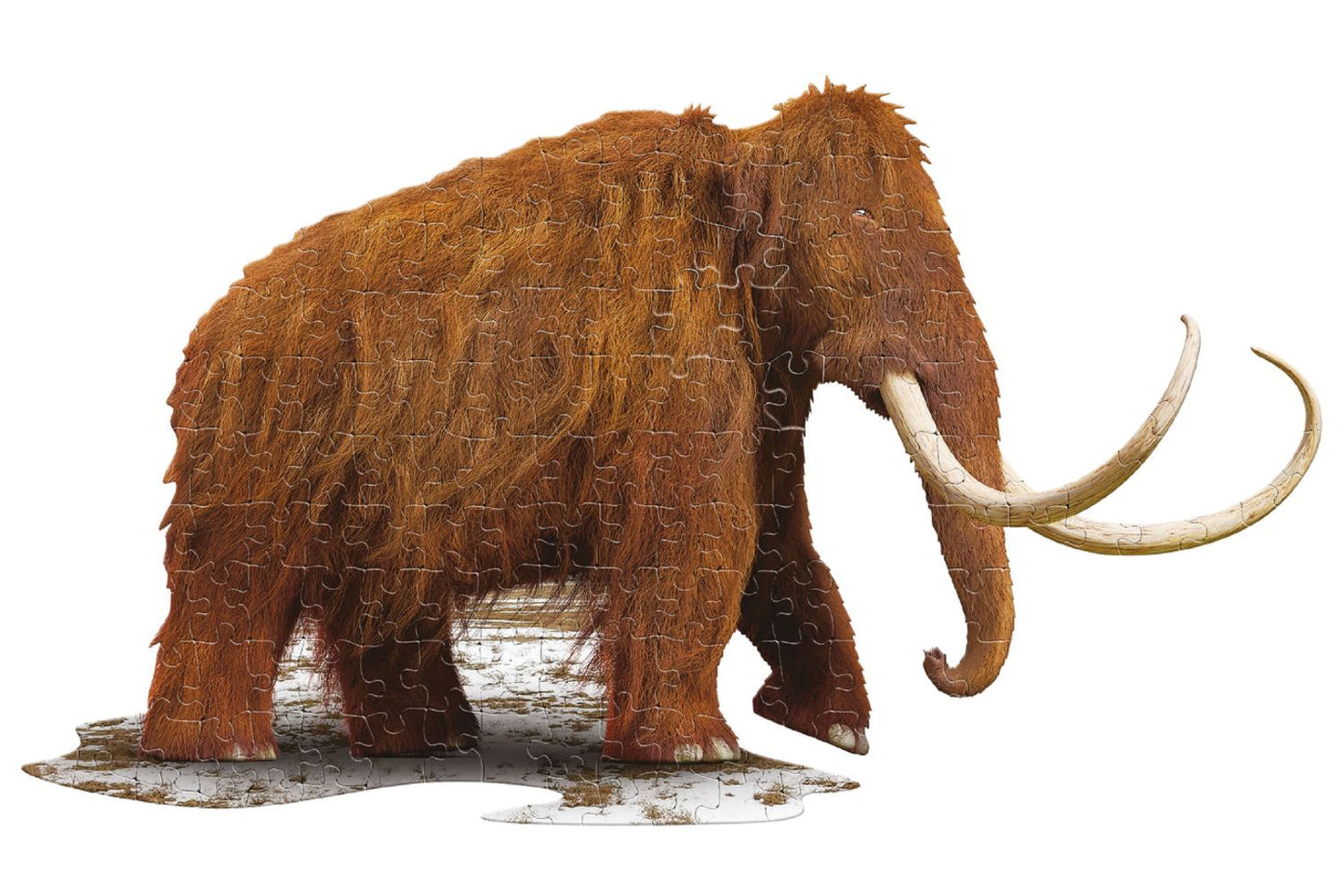 WOW Puzzle 100 db - Gyapjas mamut