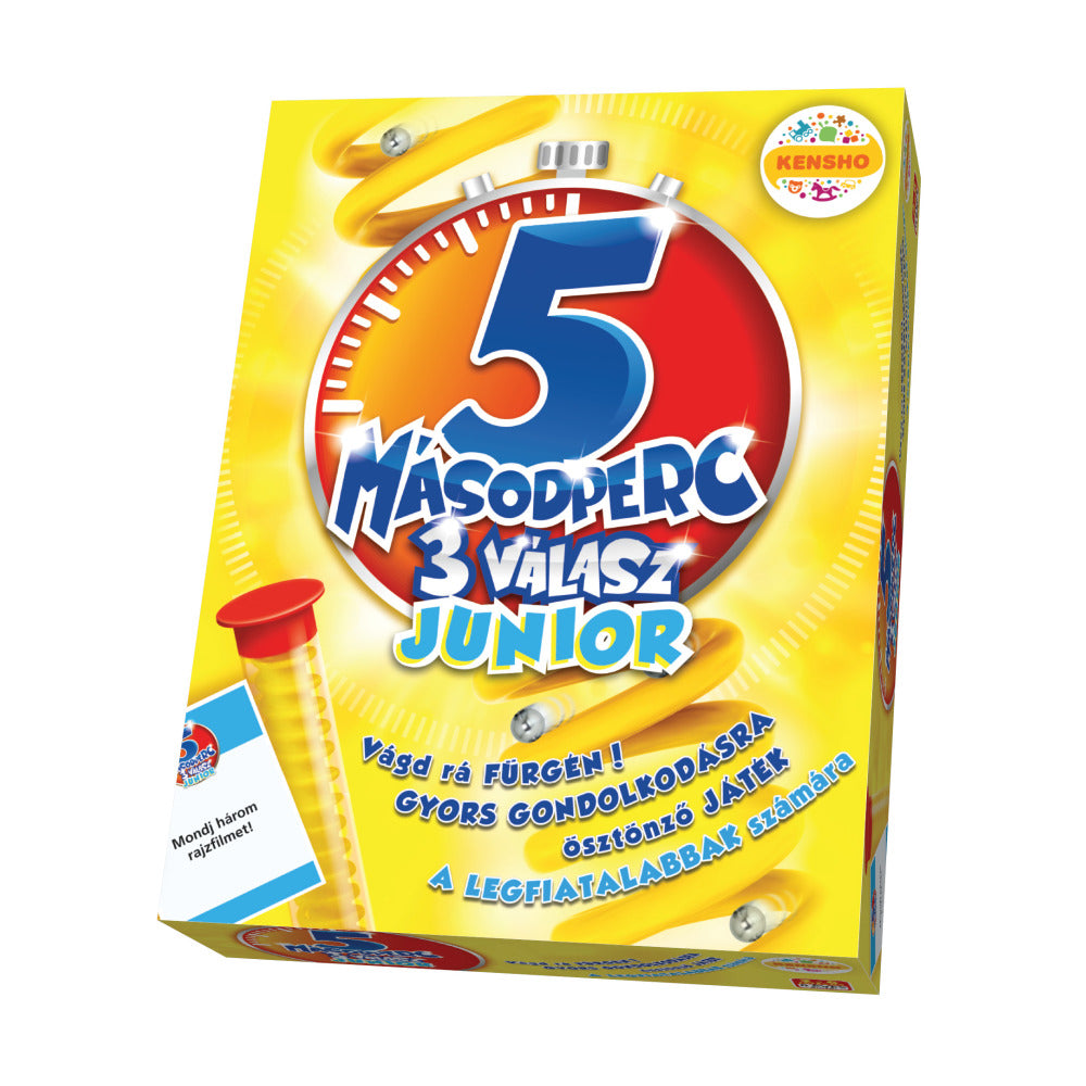 5 masodperc 3 valasz junior