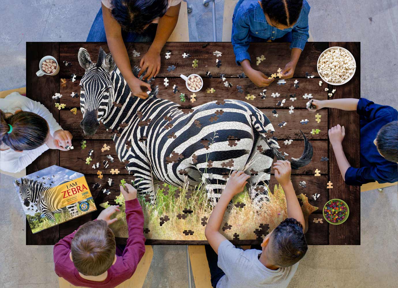 puzzle zebra