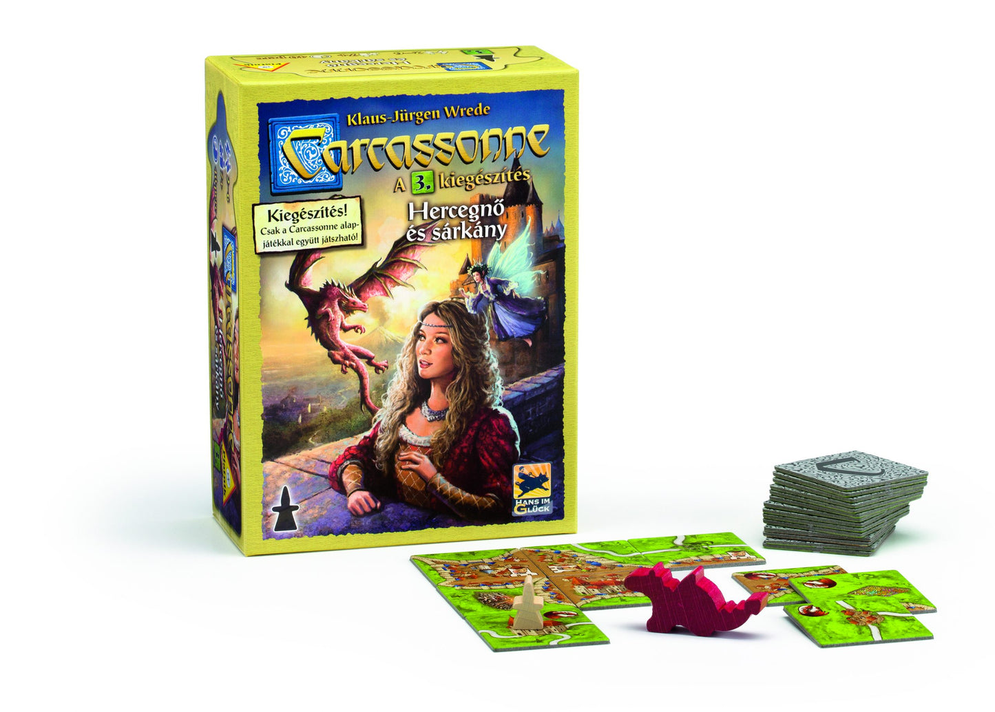 Carcassonne Hercegnő és sárkány 3 kiegészítő
