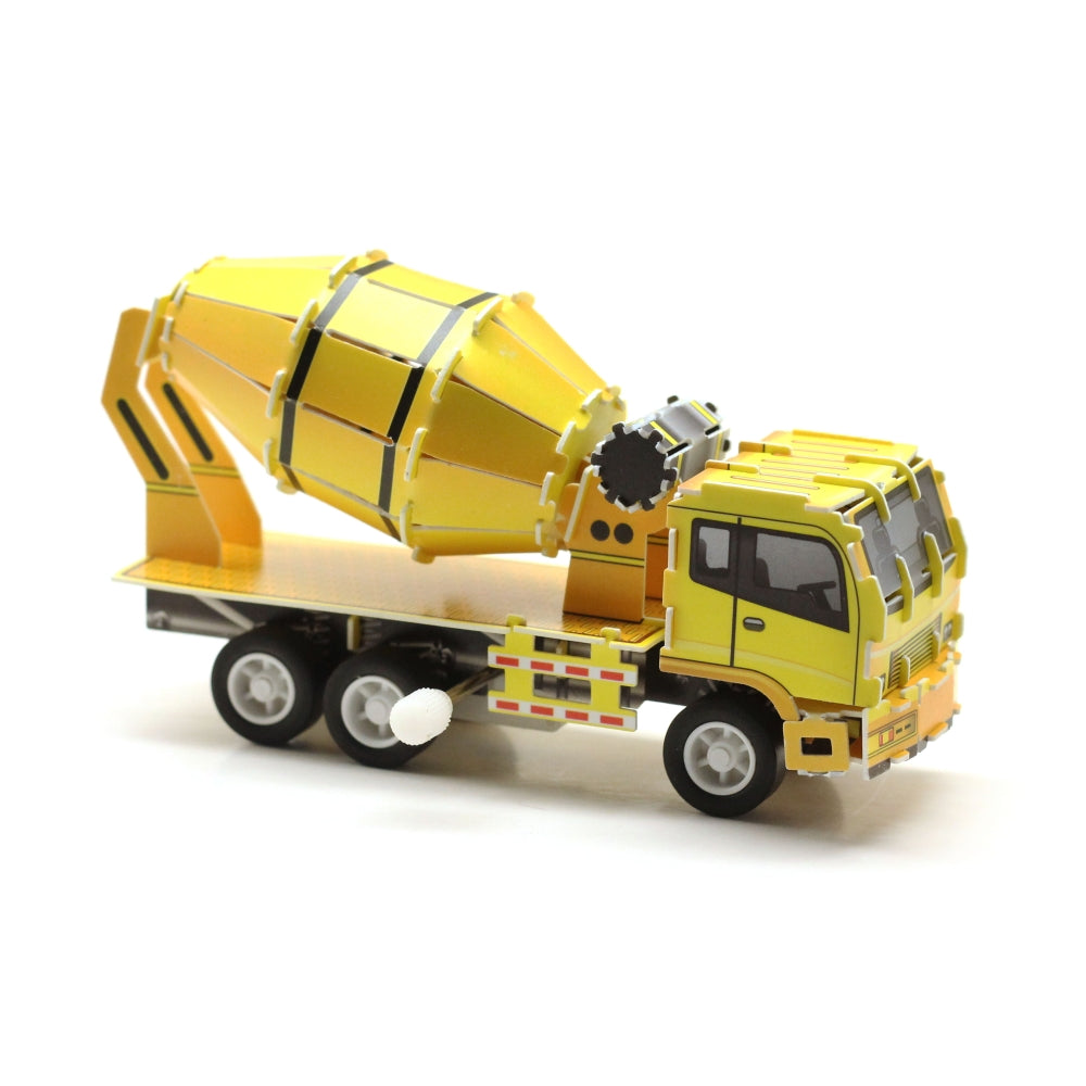 Felhúzható 3D Puzzle - Betonkeverő