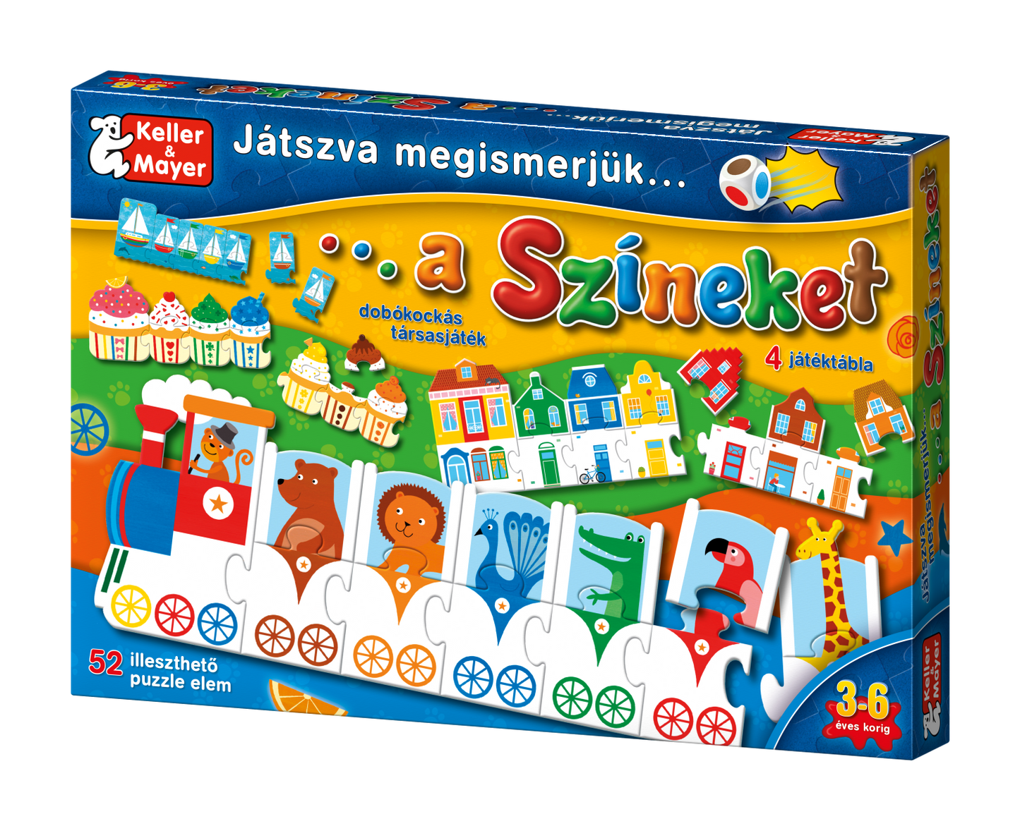 játszva imegismerjük a színeket