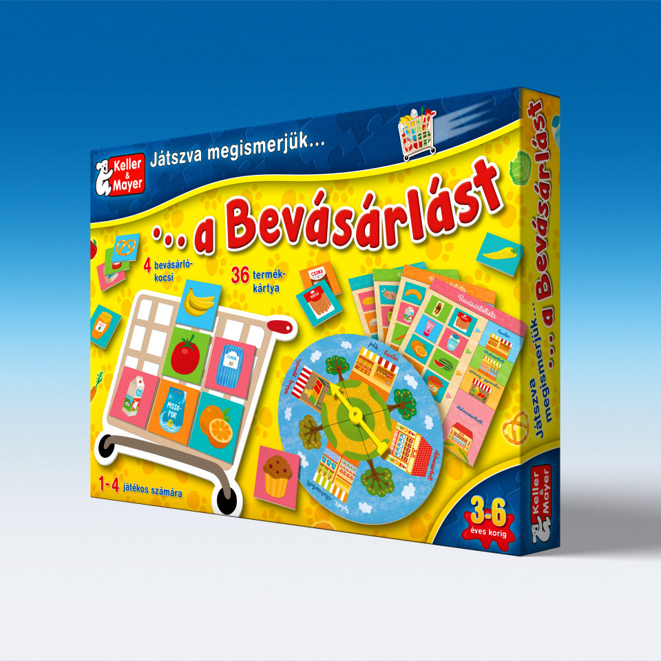 játszva imegismerjük a bevásárlást