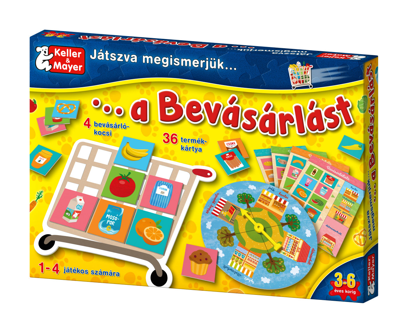 játszva imegismerjük a bevásárlást