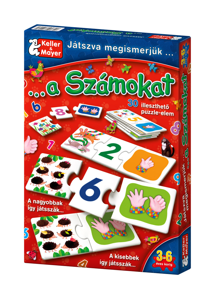 játszva imegismerjük a számokat