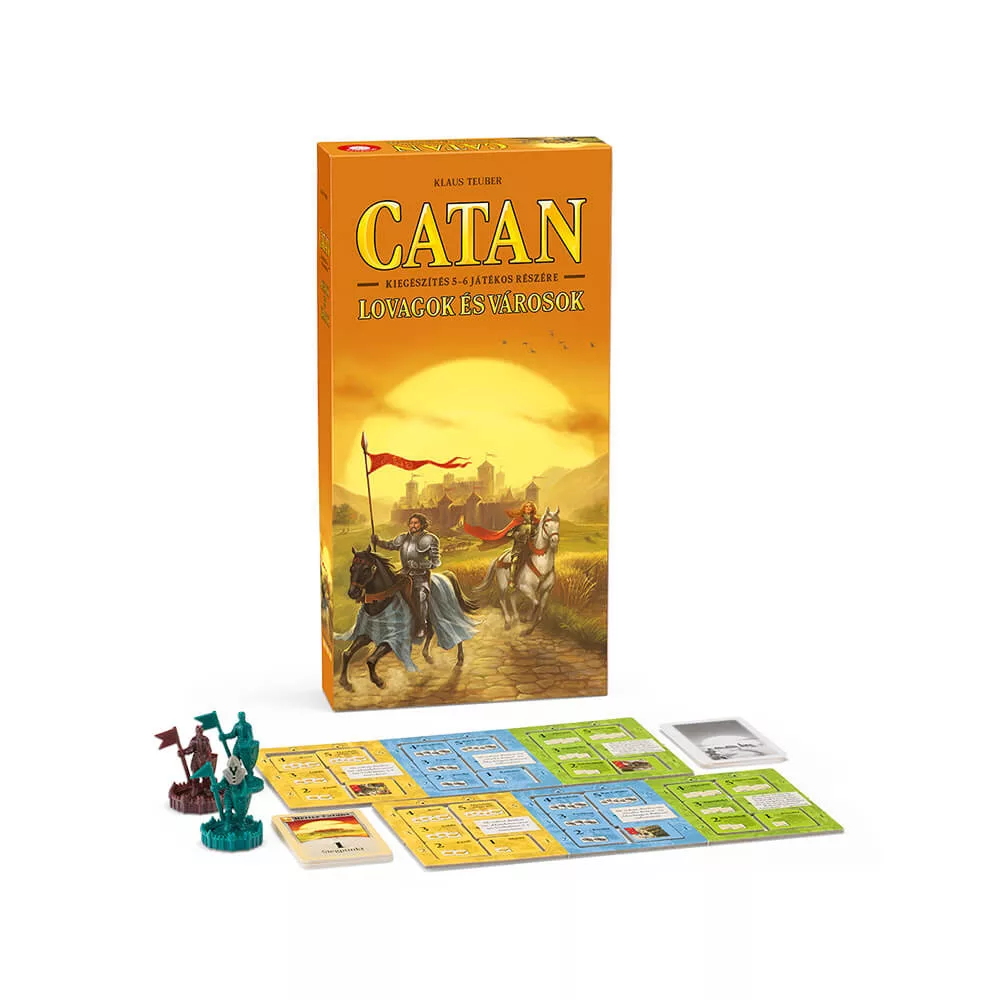Catan Lovagok és Városok – Kiegészítés 5-6 főre