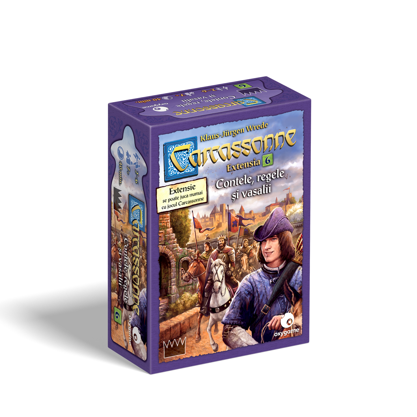 Carcassonne extensia 6 Contele, regele si vasalii