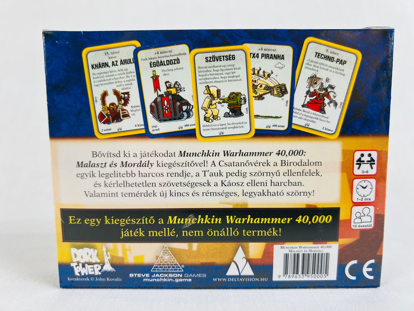 Munchkin - Warhammer 40k Malaszt és mordály
