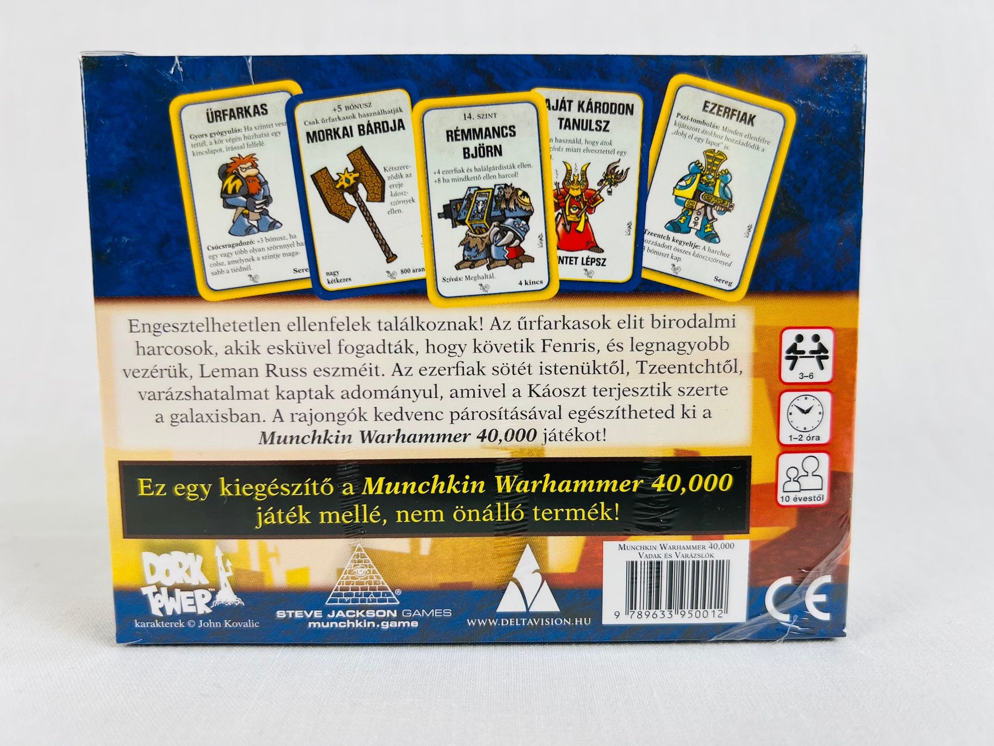 Munchkin - Warhammer 40k Vadak és varázslók