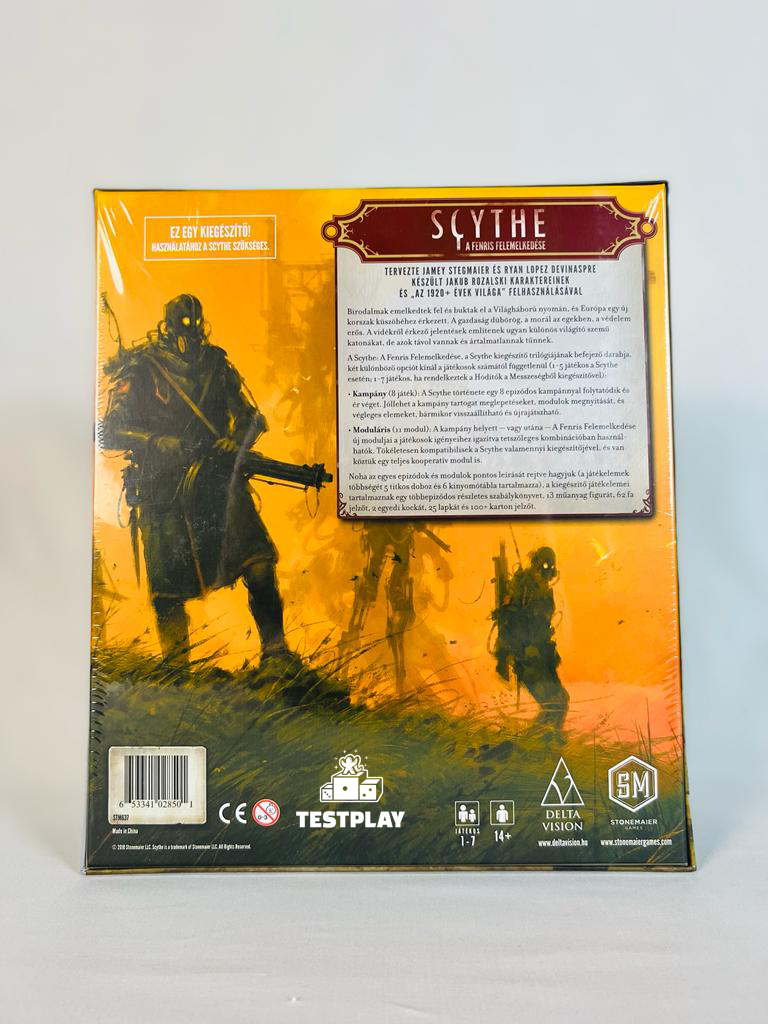 scythe a fenris felemelkedése hátoldal