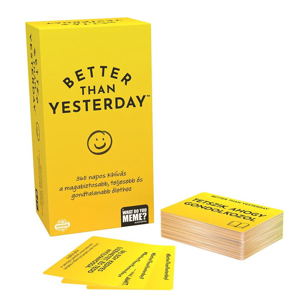 Better Than Yesterday játék