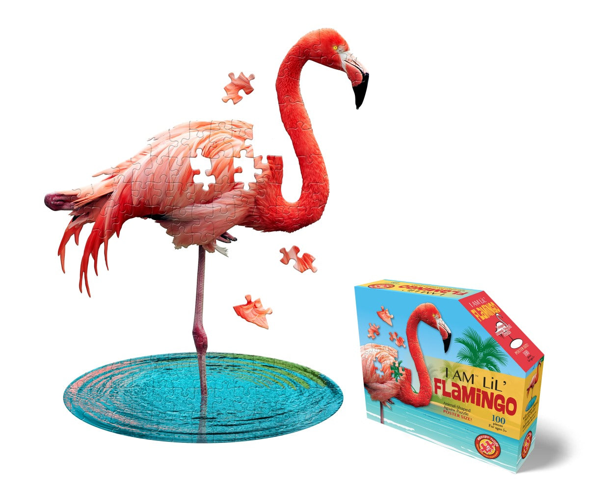 WOW Puzzle 100 db - Flamingó