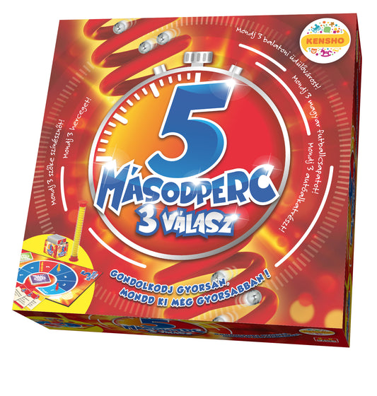 5 masodperc 3 valasz