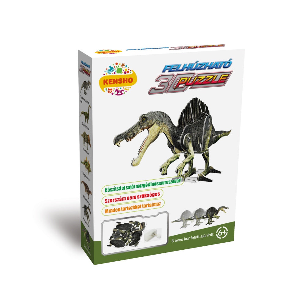 Felhúzható 3D Puzzle -Spinosaurus