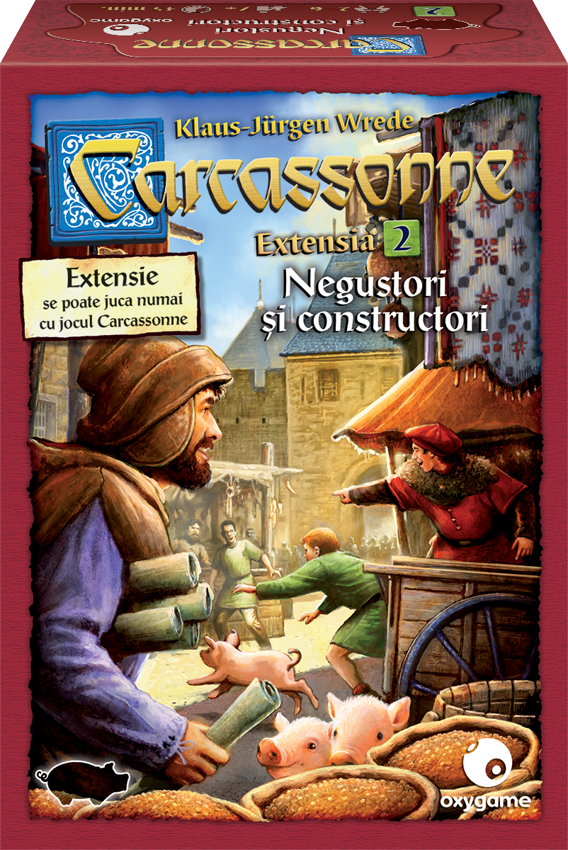 Carcassonne extensia 2 Negustori si constructori