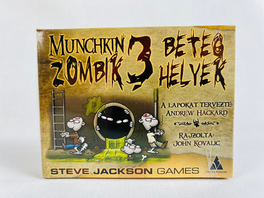 Munchkin - Zombik 3 Beteg helyek