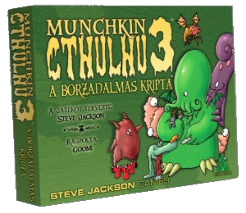 Munchkin - Cthulhu 3 A borzadalmas kripta